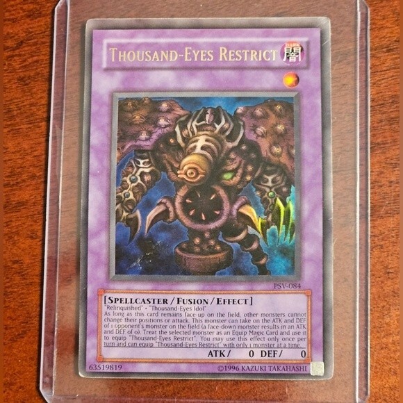 Other - PSV-084 Thousand-Eyes Restrict  Yu-Gi -Oh! Card  *MESSAGE ME TO MAKE A DEAL*